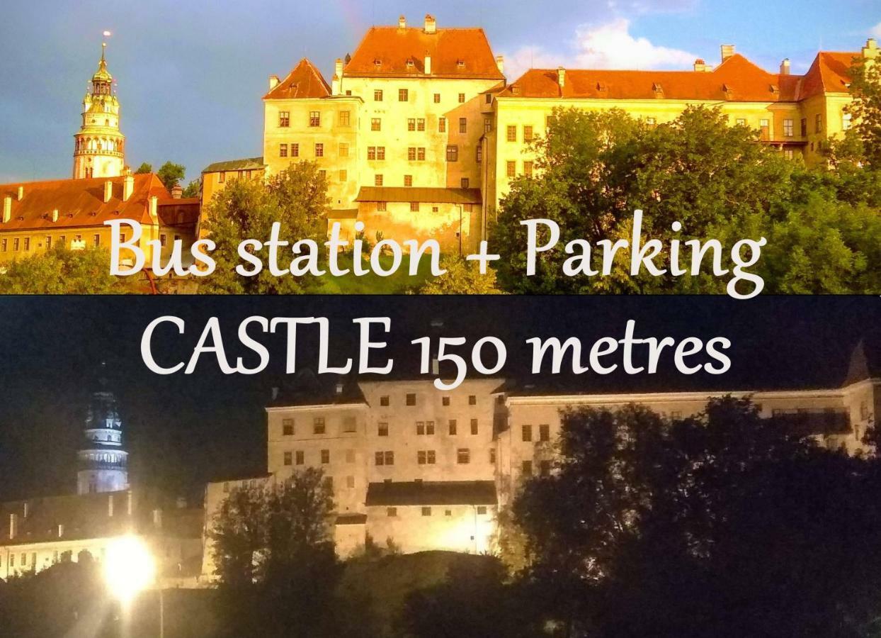 The Best Castle View-Bus Station, Parking, Center Český Krumlov Esterno foto